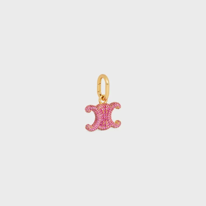 Charms Triomphe de strass y latón con acabado dorado Charms Triomphe de strass y latón con acabado dorado