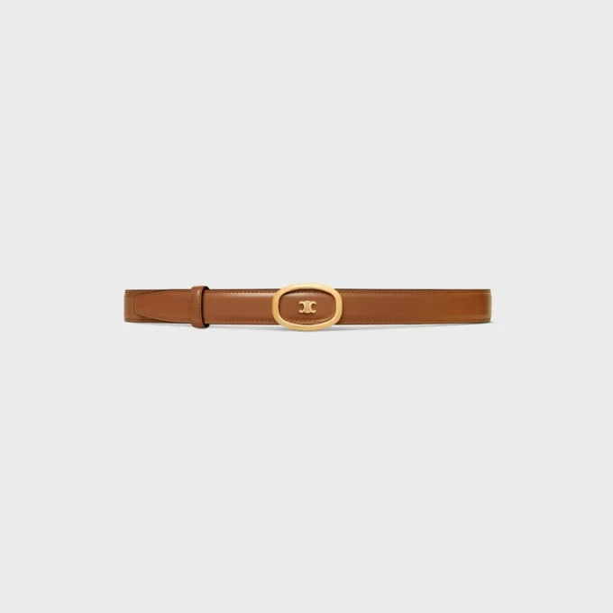 Cinturón reversible CELINE Alix mediano de 25 mm en taurillón Cinturón reversible CELINE Alix mediano de 25 mm en taurillón