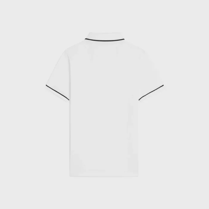 Classic Polo Shirt en piqué de algodón