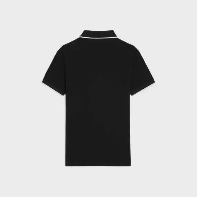 Classic Polo Shirt en piqué de algodón