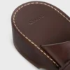 Cleo – Sandalia de doble correa en piel de becerro – Curtido vegetal