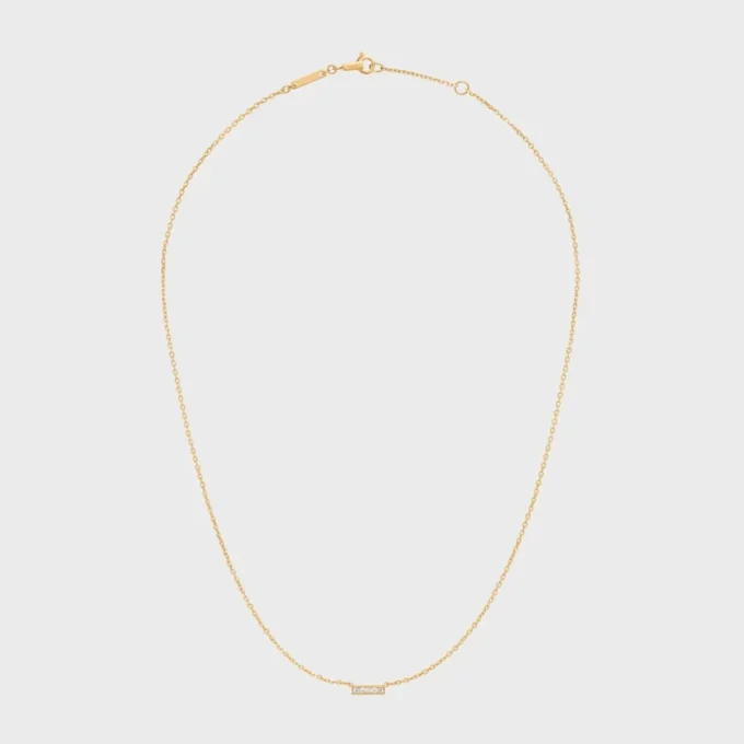 Collar CELINE Line en oro amarillo y diamantes Collar CELINE Line en oro amarillo y diamantes