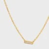 Collar CELINE Line en oro amarillo y diamantes Collar CELINE Line en oro amarillo y diamantes