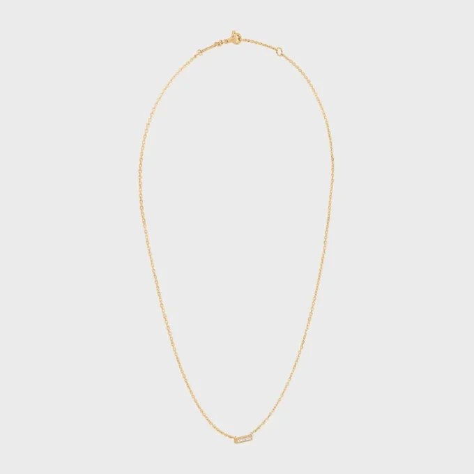 Collar CELINE Line en oro amarillo y diamantes Collar CELINE Line en oro amarillo y diamantes