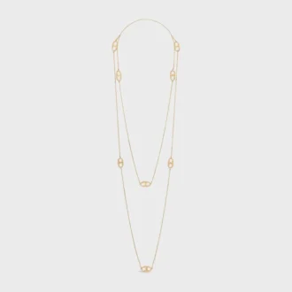 Collar largo Maillon Triomphe en oro amarillo