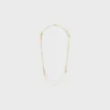 Collar largo Maillon Triomphe en oro amarillo y diamantes Collar largo Maillon Triomphe en oro amarillo y diamantes