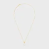 Collar Les Perles CELINE de perlas de resina y latón con acabado dorado Collar Les Perles CELINE de perlas de resina y latón con acabado dorado