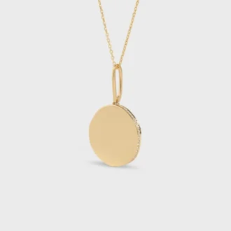 Collar pequeño CELINE en oro amarillo y diamantes