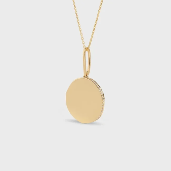 Collar pequeño CELINE en oro amarillo y diamantes Collar pequeño CELINE en oro amarillo y diamantes