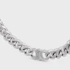 Collar Triomphe Gourmette en latón con acabado de rodio Collar Triomphe Gourmette en latón con acabado de rodio