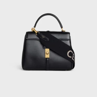 Correa corta de lana con jacquard CELINE