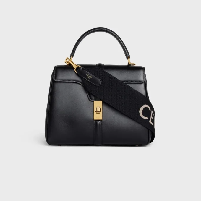Correa corta de lana con jacquard CELINE Correa corta de lana con jacquard CELINE