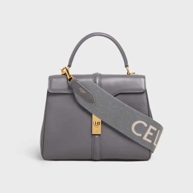 Correa corta de lana con jacquard CELINE Correa corta de lana con jacquard CELINE