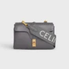 Correa larga de lana con jacquard de CELINE Correa larga de lana con jacquard de CELINE