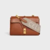 Correa larga de lana con jacquard de CELINE Correa larga de lana con jacquard de CELINE