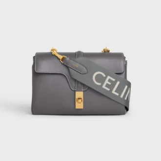Correa larga de lana con jacquard de CELINE