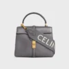 Correa larga de lana con jacquard de CELINE Correa larga de lana con jacquard de CELINE