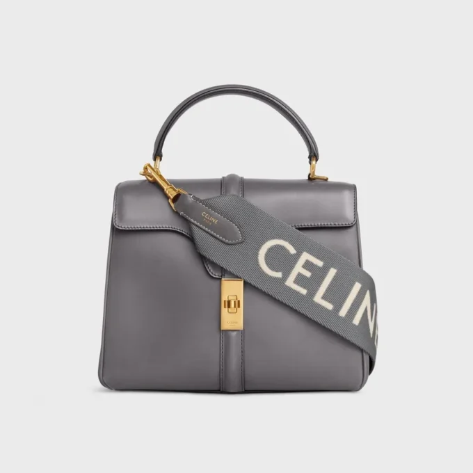 Correa larga de lana con jacquard de CELINE Correa larga de lana con jacquard de CELINE