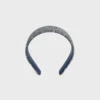 Diadema CELINE Jacquard Triomphe en algodón, poliamida, poliéster y piel de becerro Diadema CELINE Jacquard Triomphe en algodón, poliamida, poliéster y piel de becerro