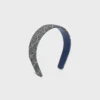 Diadema CELINE Jacquard Triomphe en algodón, poliamida, poliéster y piel de becerro Diadema CELINE Jacquard Triomphe en algodón, poliamida, poliéster y piel de becerro