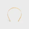 Diadema fina CELINE Paris en acero Diadema fina CELINE Paris en acero