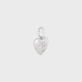 Dije Corazón CELINE 1945 en aluminio