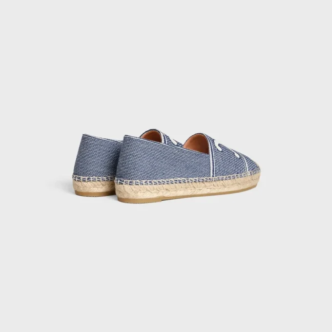 Espadrilles CELINE de tejido a rayas con Triomphe Espadrilles CELINE de tejido a rayas con Triomphe