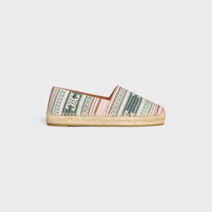 Espadrilles CELINE en tejido jacquard Triomphe Espadrilles CELINE en tejido jacquard Triomphe