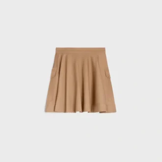Falda de sarga de algodón