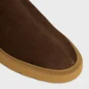 Flow – Bota con cremallera en piel de cordero de gamuza elástica Flow – Bota con cremallera en piel de cordero de gamuza elástica
