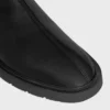 Bota Flow con cremallera en piel de cordero elástica Bota Flow con cremallera en piel de cordero elástica