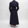 Gabardina tipo esmoquin en gabardina de algodón y lana