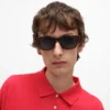 Gafas de sol con montura negra 41 en acetato Gafas de sol con montura negra 41 en acetato