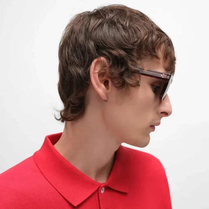 Gafas de sol con montura negra 41 en acetato Gafas de sol con montura negra 41 en acetato