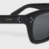 Gafas de sol con montura negra 41 en acetato Gafas de sol con montura negra 41 en acetato