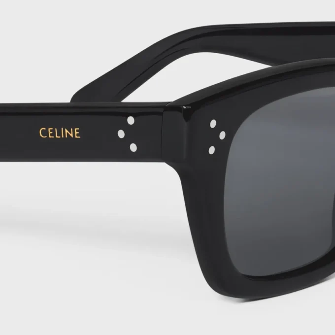 Gafas de sol con montura negra 41 en acetato Gafas de sol con montura negra 41 en acetato
