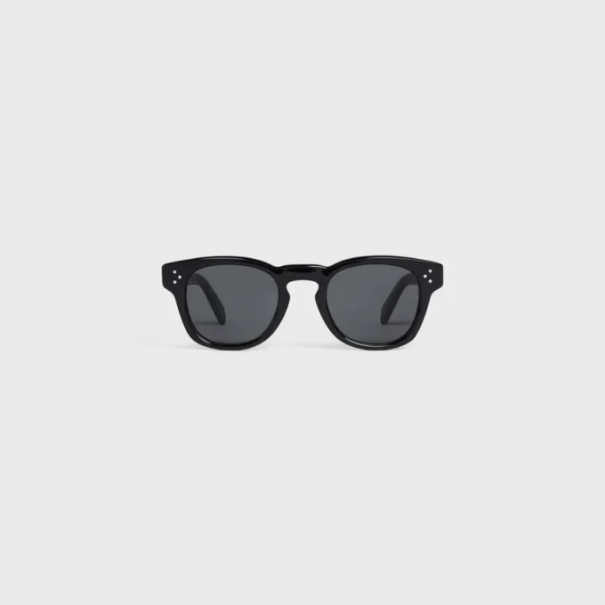 Gafas de sol con montura negra 42 en acetato