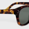 Gafas de sol con montura negra 42 en acetato Gafas de sol con montura negra 42 en acetato
