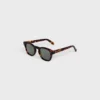Gafas de sol con montura negra 42 en acetato Gafas de sol con montura negra 42 en acetato