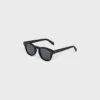 Gafas de sol con montura negra 42 en acetato