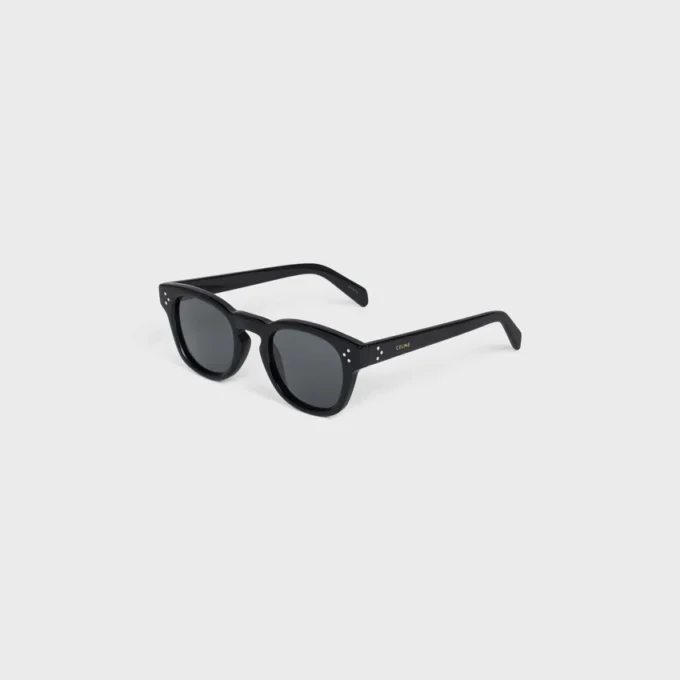 Gafas de sol con montura negra 42 en acetato