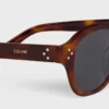 Gafas de sol con montura negra 60 en acetato Gafas de sol con montura negra 60 en acetato
