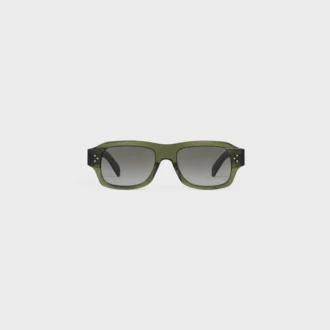 Gafas de sol con montura negra 61 de acetato