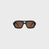 Gafas de sol con montura negra 62 de acetato Gafas de sol con montura negra 62 de acetato
