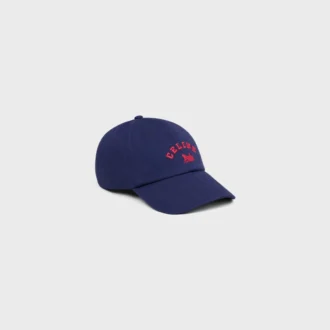 Gorra CELINE Richelieu en sarga de algodón