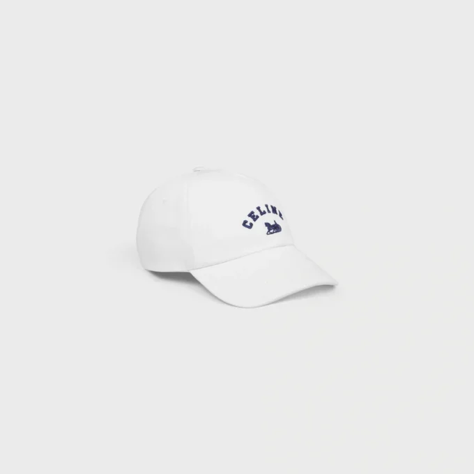 Gorra CELINE Richelieu en sarga de algodón Gorra CELINE Richelieu en sarga de algodón