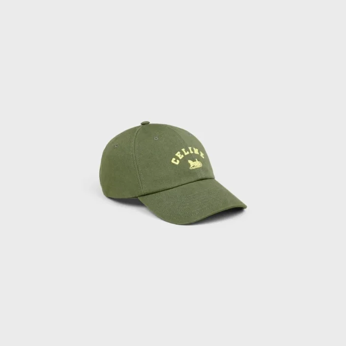 Gorra CELINE Richelieu en sarga de algodón Gorra CELINE Richelieu en sarga de algodón