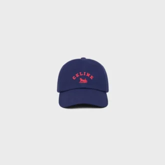 Gorra CELINE Richelieu en sarga de algodón