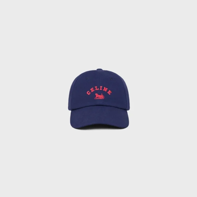 Gorra CELINE Richelieu en sarga de algodón Gorra CELINE Richelieu en sarga de algodón