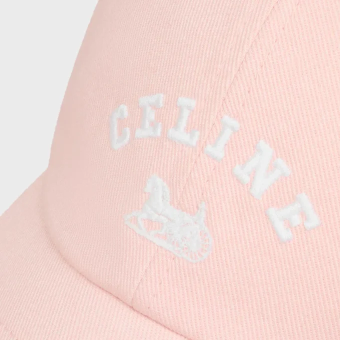Gorra CELINE Richelieu en sarga de algodón Gorra CELINE Richelieu en sarga de algodón